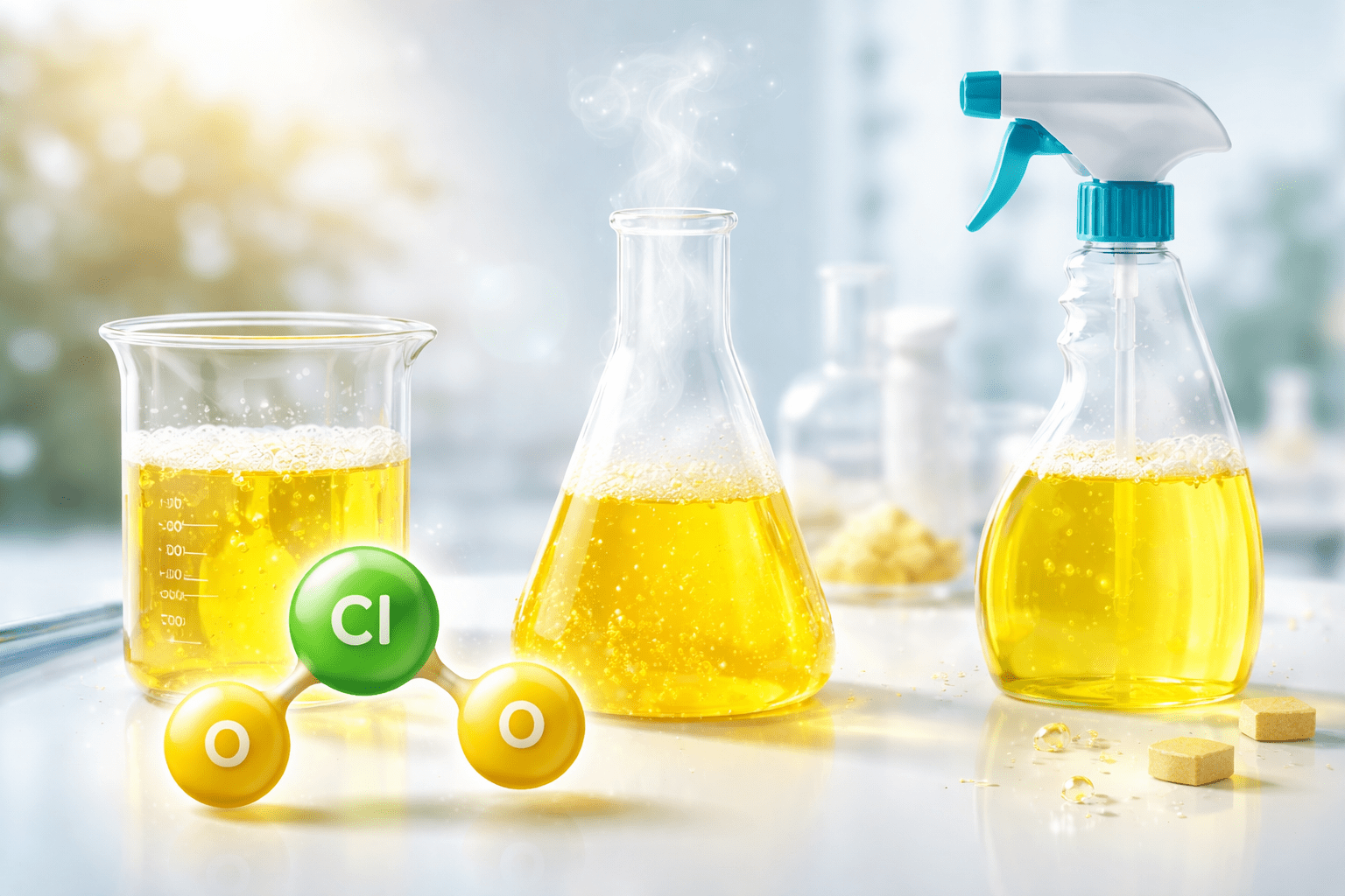 Is ClO2 Safe for Cleaning Header