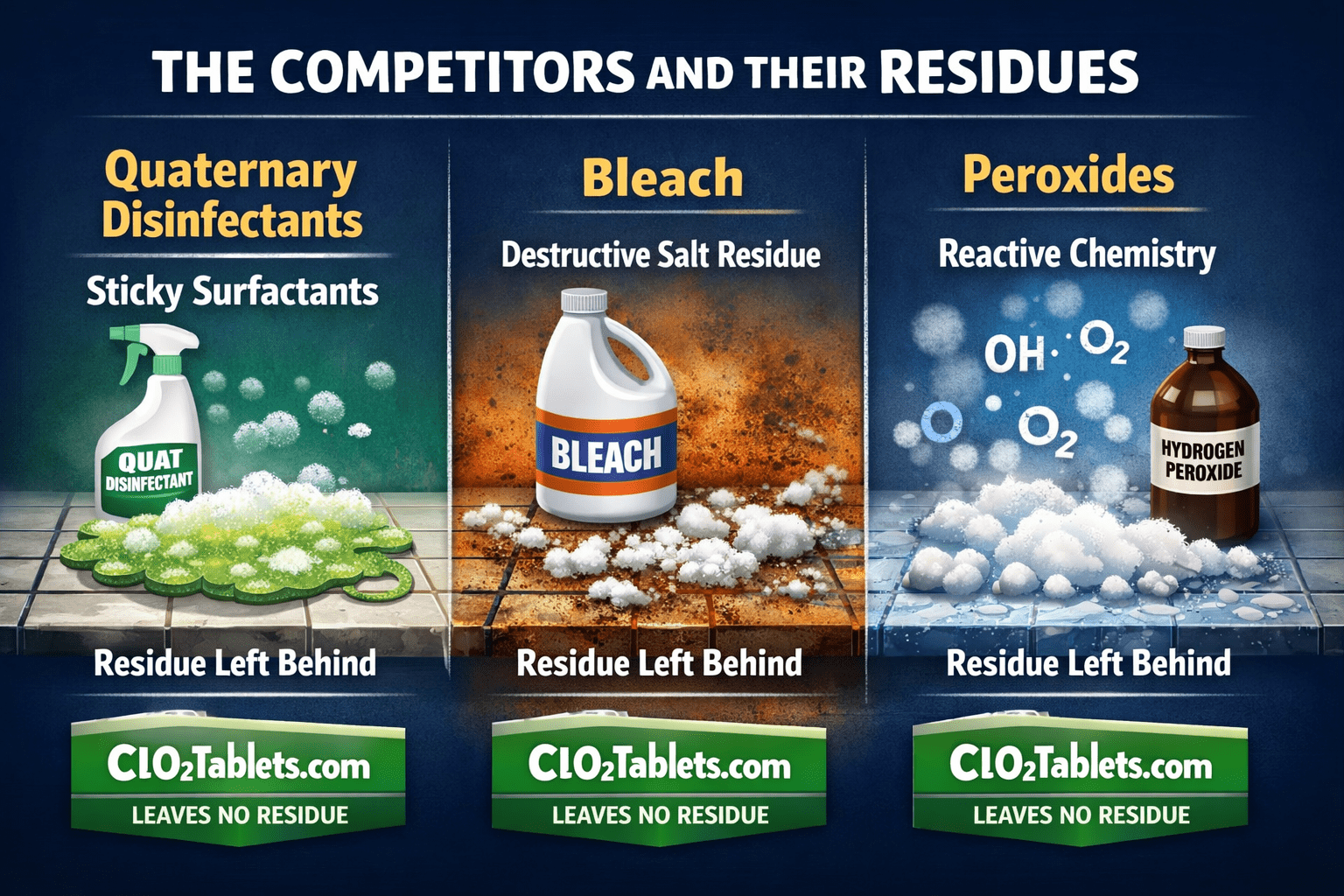 Residue-Free Chemistry Residue-Free Chemistry Chart